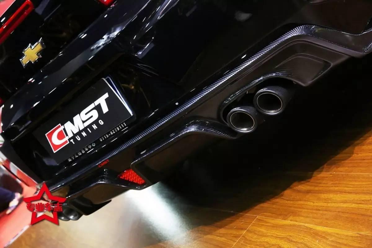 2ss Rear Diffuser Chevrolet Camaro 6th Gen Z/28 2/1SS ZL1 Aftermarket Parts CMST Rear ...