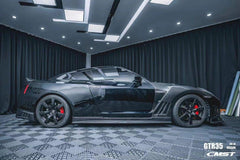 Nissan GTR Nismo T-Spec Black Edition Track Eidtion Premium Pure 2008-2023 with Aftermarket Parts - Stage 2 Style Rear Bumper &amp; Diffuser Carbon Fiber / FRP&nbsp;from CMST Tuning