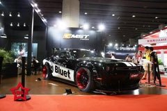 Dodge Challenger Hellcat T/A Scat Pack 392 SRT R/T SXT SE 2008-2023 with Aftermarket Parts - Widebody Wheel Arches Carbon Fiber / FRP from CMST Tuning
