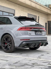 Karbel Carbon V1 Rear Diffuser for Audi Q8 2019-ON Carbon Fiber