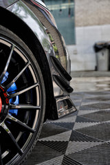 Volkswagen GTI & R-line MK8 2022 2023 2024 with Aftermarket Parts - AE Front Canards?Carbon Fiber?from ArmorExtend