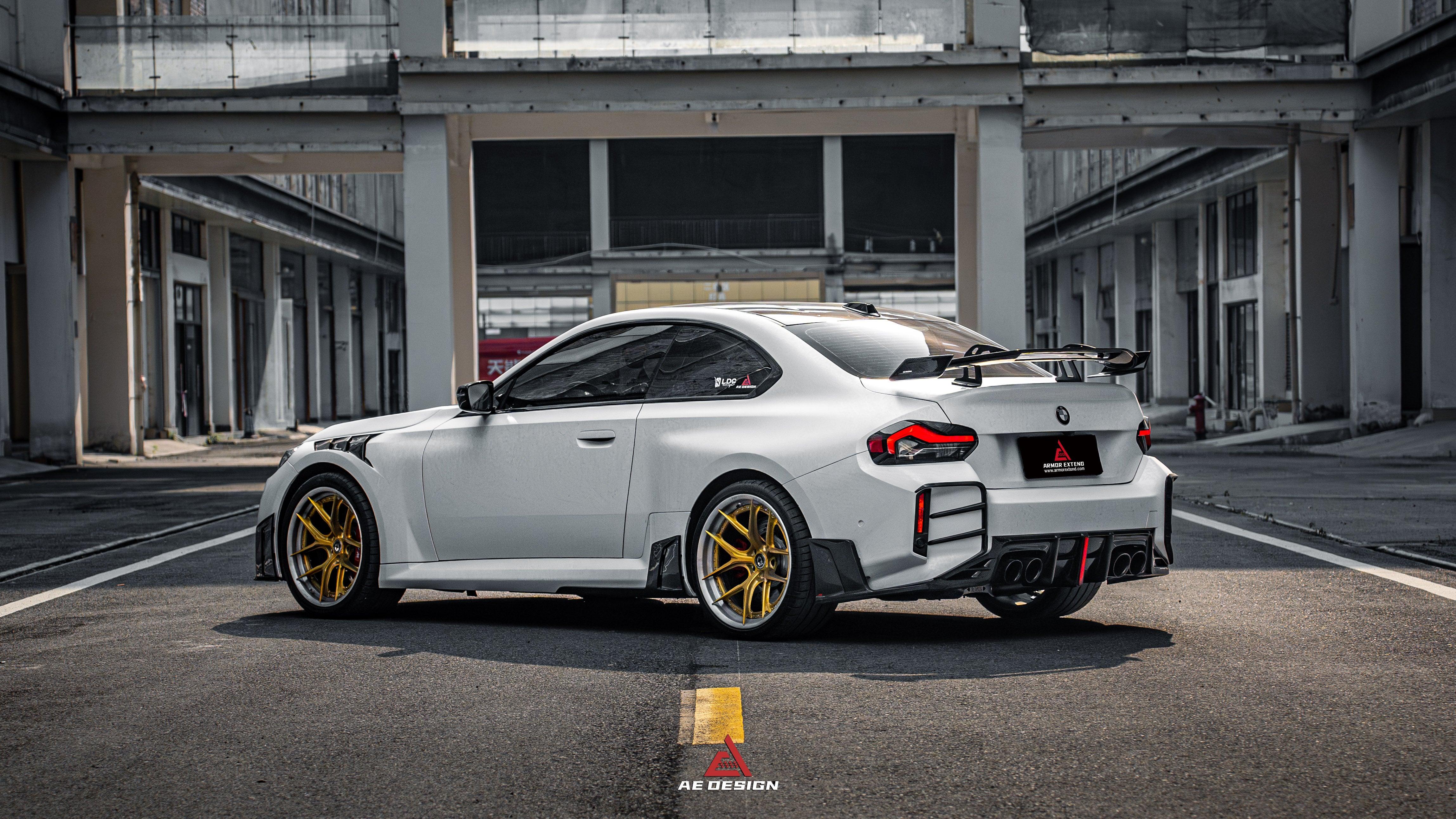 BMW M2 & M2C G87 2023 2024?with Aftermarket Parts - ART Style?Side Skirts Carbon Fiber from?ArmorExtend