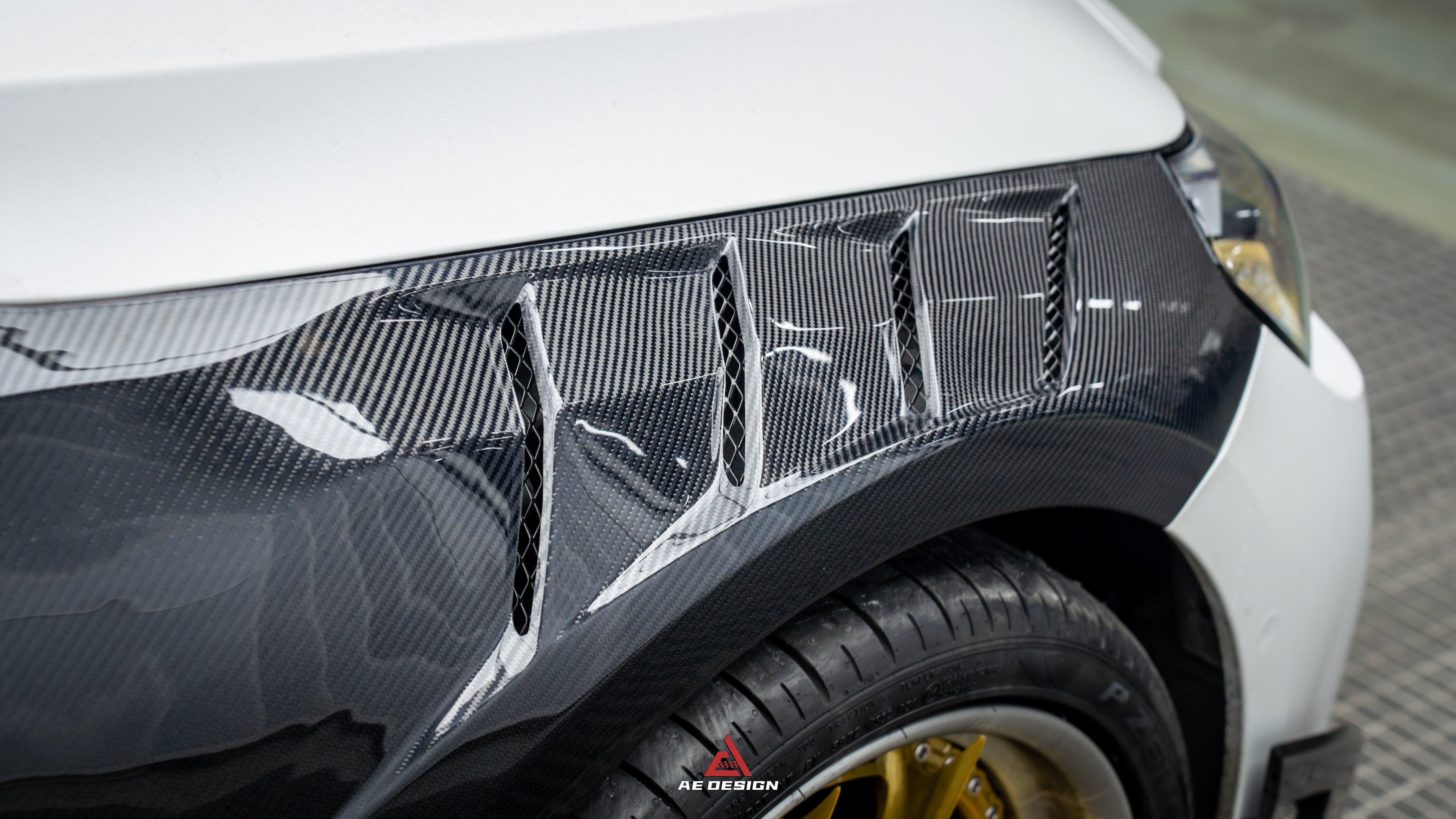 BMW M2 & M2C G87 2023 2024?with Aftermarket Parts - AE Style Front Fenders Carbon Fiber from ArmorExtend