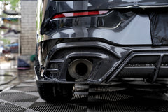 Volkswagen GTI & R-line MK8 2022 2023 2024 with Aftermarket Parts - AE Rear Diffuser?Carbon Fiber?from?ArmorExtend