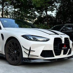BMW M3 G80 G81 2021-ON & M4 G82 G83 2021-ON?with Aftermarket Parts - AE V1 Style Carbon Fiber Front Lip?from ArmorExtend