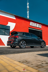 Volkswagen GTI & R-line MK8 2020 2021 2022 2023 2024 with Aftermarket Parts - AE Style Rear Roof Spoiler Carbon Fiber from ArmorExtend