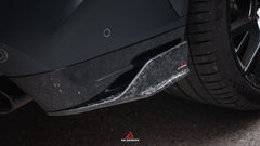 BMW X5M X5MC F95 & X6M X6MC F96 2024-ON (LCI) With Aftermarket Parts - AE Style Front Lip Carbon Fiber?from ArmorExtend