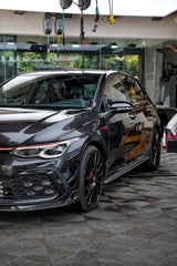 Volkswagen GTI & R-line MK8 2022 2023 2024 with Aftermarket Parts - AE Front Canards?Carbon Fiber?from ArmorExtend