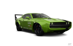 Robot Craftsman "CHOPPER" Front Bumper for Dodge Challenger Demon Redeye Hellcat T/A Carbon Fiber / FRP