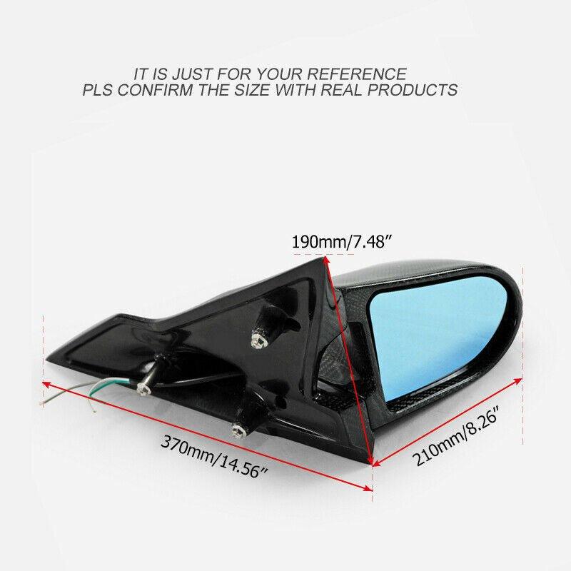 EPR Carbon Fiber Aero Mirror replacement for Honda Civic FK7 Hatchback FK8 Type-R 2017-ON - Performance SpeedShop