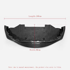 EPR Carbon Fiber AM Style Front Lip with undertray for GTR R35 08-12 - Performance SpeedShop