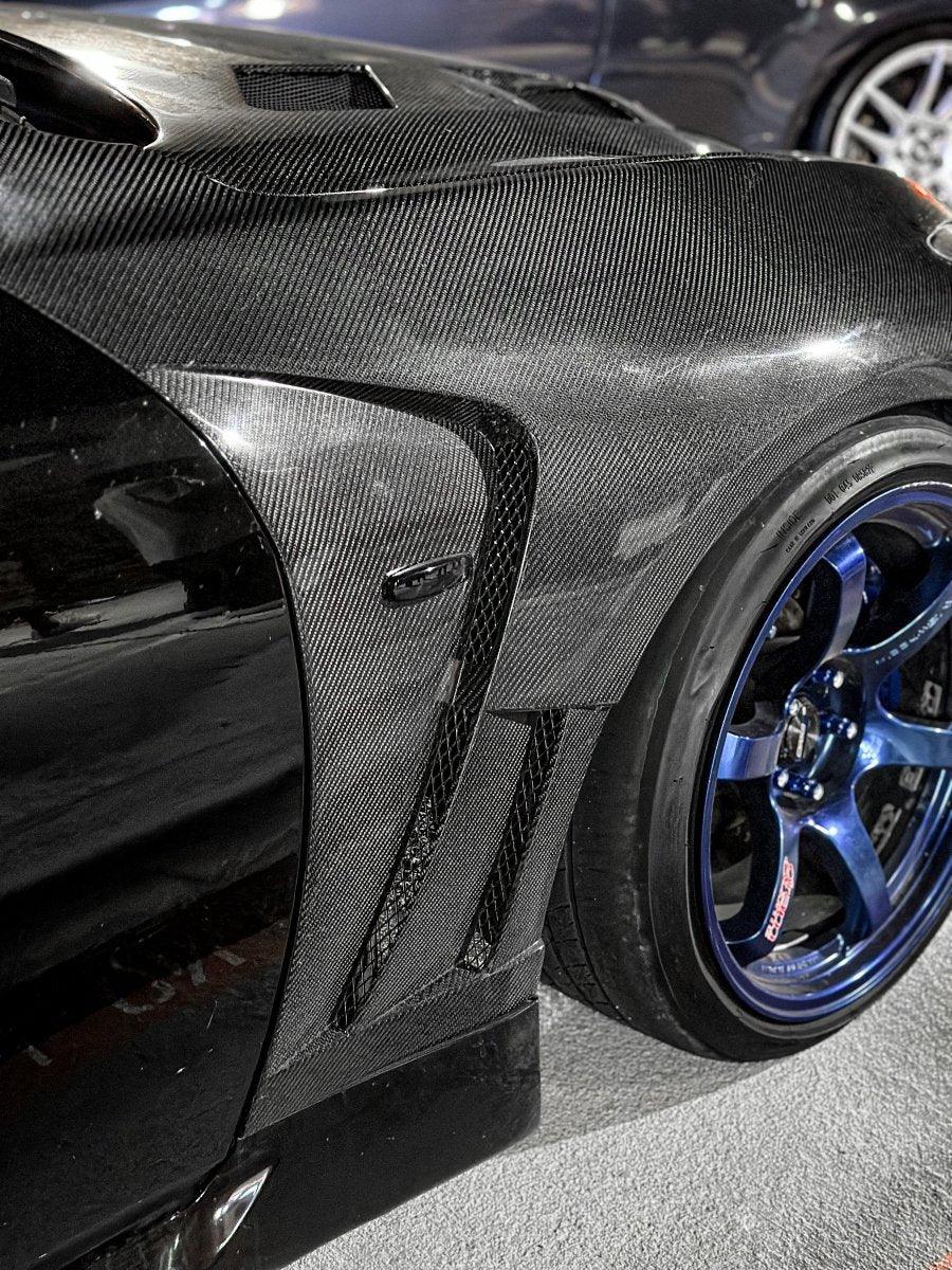 EPR Carbon Fiber EPA Design front vented fenders for Infiniti G37 Coupe - Performance SpeedShop