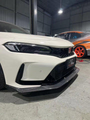 Honda Civic Type-R FL5 2023 2024 with Aftermarket Parts - EPA Front Lip Carbon Fiber / FRP from EPR USA