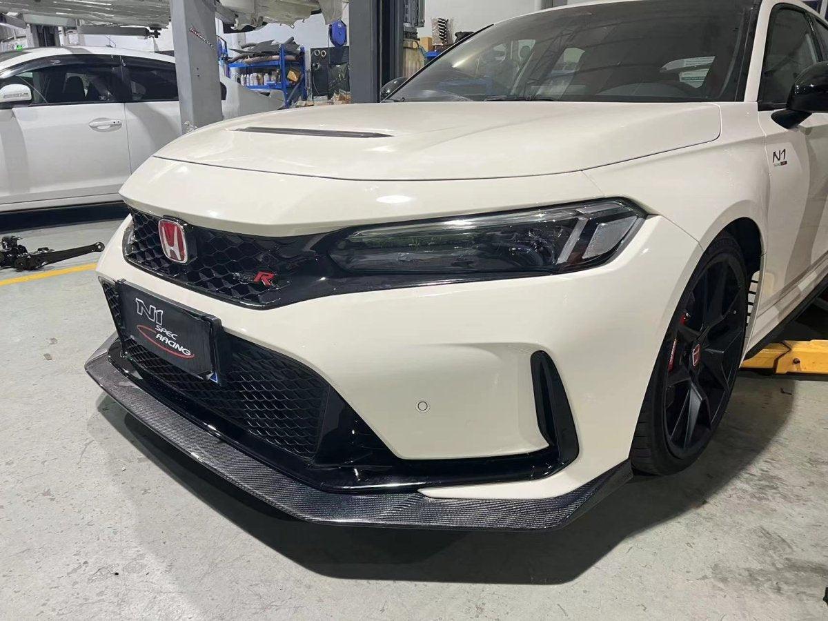 Honda Civic Type-R FL5 2023 2024 with Aftermarket Parts - EPA Front Lip Carbon Fiber / FRP from EPR USA