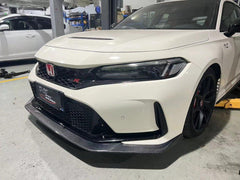 Honda Civic Type-R FL5 2023 2024 with Aftermarket Parts - EPA Front Lip Carbon Fiber / FRP from EPR USA