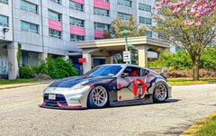 Nissan 370Z Nismo Sport Touring Base Fairlady Z Z34 2009 2010 2011 2012 2013 2014 2015 2016 2017 2018 2019 2020 with Aftermarket Parts - EPA Front Fenders Carbon Fiber from EPR USA