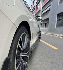 EPR Carbon Fiber EPA V1 Type side skirt for Infiniti Q60 CV37 17 onwards - Performance SpeedShop