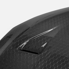 Honda Civic Type-R FK8 2017 2018 2019 2020 2021 with Aftermarket Parts - VRS Style Hood Carbon Fiber / FRP from EPR USA