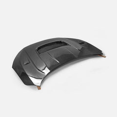 Honda Civic Type-R FK8 2017 2018 2019 2020 2021 with Aftermarket Parts - VRS Style Hood Carbon Fiber / FRP from EPR USA