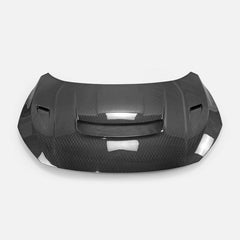 Honda Civic Type-R FK8 2017 2018 2019 2020 2021 with Aftermarket Parts - VRS Style Hood Carbon Fiber / FRP from EPR USA