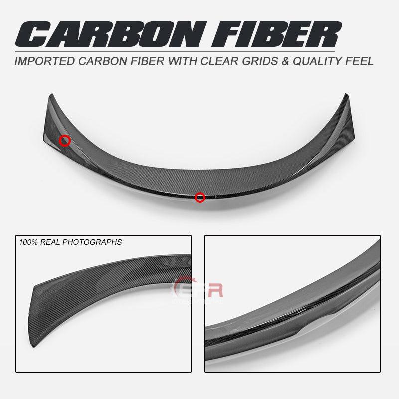 EPR Carbon Fiber HWS Type Duckbill spoiler for 19-22 Toyota Corolla Auris E210 Hatch back rear mid trunk spoiler - Performance SpeedShop