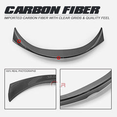 EPR Carbon Fiber HWS Type Duckbill spoiler for 19-22 Toyota Corolla Auris E210 Hatch back rear mid trunk spoiler - Performance SpeedShop