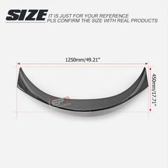 EPR Carbon Fiber HWS Type Duckbill spoiler for 19-22 Toyota Corolla Auris E210 Hatch back rear mid trunk spoiler - Performance SpeedShop