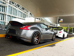  Nissan 370Z Sport Touring Base Fairlady Z Z34 Pre-Facelift 2009 2010 2011 & 370Z Sport Touring Base Fairlady Z Z34 Facelift 2012 2013 2014 2015 2016 2017 2018 2019 2020 & Nismo V1 2009 2010 2011 & Nismo V2 2012 2013 2014 2015 2016 2017 2018 2019 2020 with Aftermarket Parts - Rear Spoiler Carbon Fiber / FRP from EPR USA
