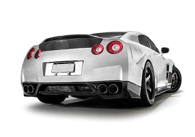 EPR Carbon Fiber Rear Diffuser for GTR R35 08-11 OEM - Performance SpeedShop