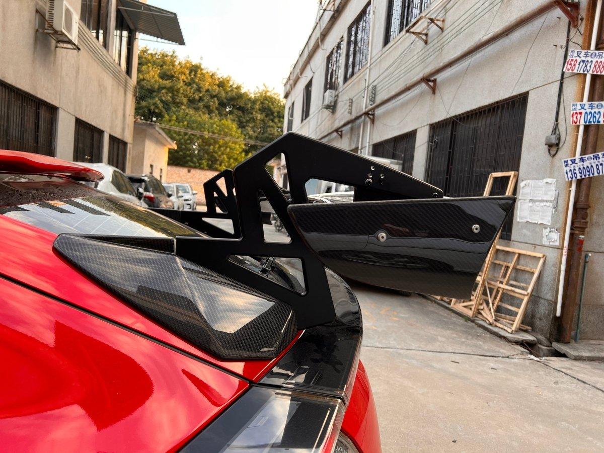 EPR Carbon Fiber Rear Spoiler Wing SP Style for Honda FK8 Civic Type-R 2017-ON - Performance SpeedShop