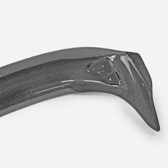 Honda Civic Type-R FL5 2023 2024 with Aftermarket Parts - V Type Style Rear Spoiler Carbon Fiber / FRP from EPR USA