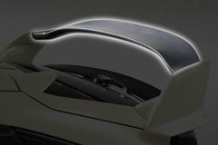 Honda Civic Type-R FK8 2017 2018 2019 2020 2021 with Aftermarket Parts - VRS Style Rear Wing Flap Carbon Fiber / FRP from EPR USA