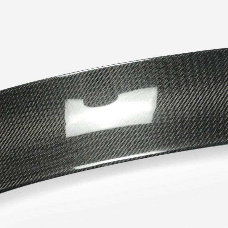 Honda Civic Type-R FK8 2017 2018 2019 2020 2021 with Aftermarket Parts - VRS Style Rear Wing Flap Carbon Fiber / FRP from EPR USA