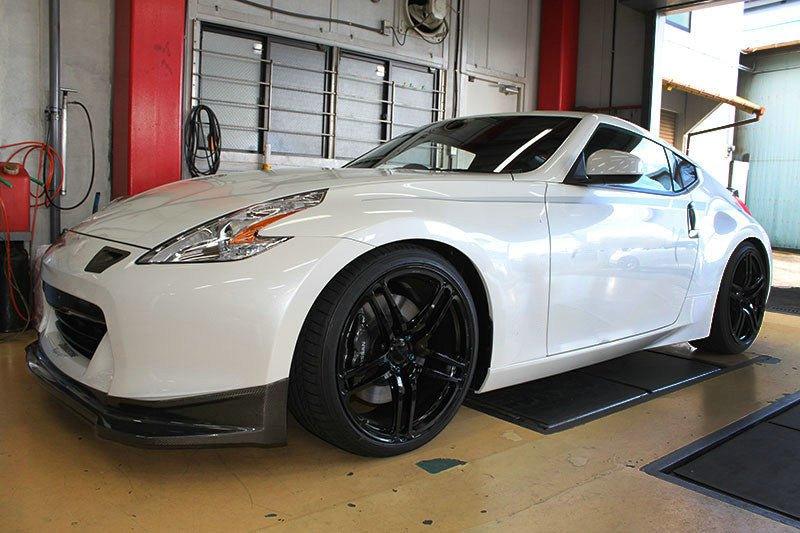 EPR Carbon Fiber Zenki Early Model Mines Front Lip For 2009-2012 370Z Z34 Pre-facelift - Performance SpeedShop