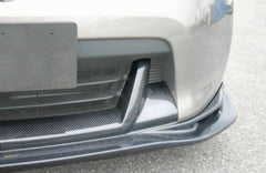 Nissan 370Z Sport Touring Base Fairlady Z Z34 Pre-Facelift 2009 2010 2011 with Aftermarket Parts - TPS Style Front Lip Carbon Fiber / FRP from EPR USA