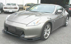Nissan 370Z Sport Touring Base Fairlady Z Z34 Pre-Facelift 2009 2010 2011 with Aftermarket Parts - TPS Style Front Lip Carbon Fiber / FRP from EPR USA