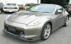 Nissan 370Z Sport Touring Base Fairlady Z Z34 Pre-Facelift 2009 2010 2011 with Aftermarket Parts - TPS Style Front Lip Carbon Fiber / FRP from EPR USA