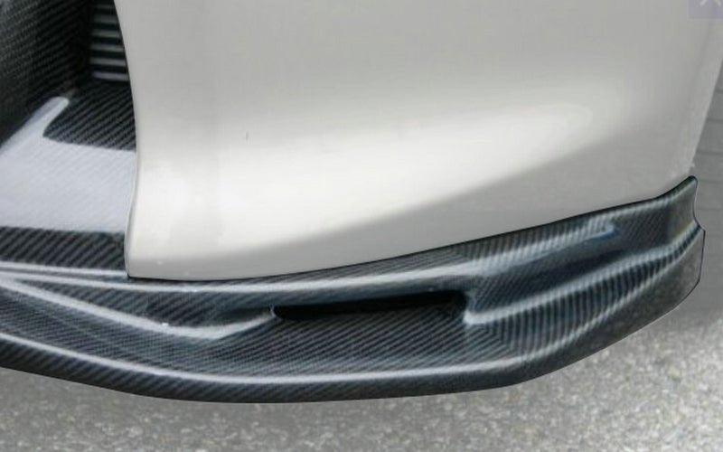 Nissan 370Z Sport Touring Base Fairlady Z Z34 Pre-Facelift 2009 2010 2011 with Aftermarket Parts - TPS Style Front Lip Carbon Fiber / FRP from EPR USA