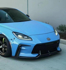 Toyota GR86 ZN8 2022 2023 2024 with Aftermarket Parts - HT Style Front Lip Carbon Fiber / FRP from EPR USA