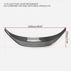 Subaru BRZ ZD8 2022 2023 2024 & Toyota GR86 ZN8 2022 2023 2024 with Aftermarket Parts - TR Style Rear Spoiler Carbon Fiber / FRP from EPR USA