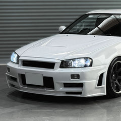 EPR USA Z Tune Style Front Bumper for Nissan R34 GTT ER34 HR34 Carbon Fiber/FRP