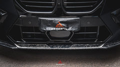 BMW X5M X5MC F95 & X6M X6MC F96 2024-ON (LCI) With Aftermarket Parts - AE Style Front Lip Carbon Fiber?from ArmorExtend