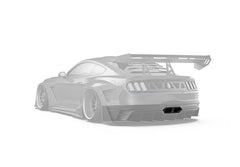 Robot Craftsman "DAWN" & "DUSK" Exhaust Tip Trim Template for Ford Mustang V6 GT March1 S550.1/550.2 Carbon Fiber/FRP