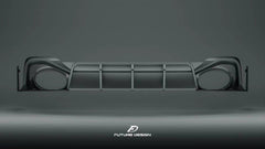 Future Design Blaze Carbon Fiber REAR DIFFUSER & CANARDS for Audi RS6 RS7 C8 2020-ON - Performance SpeedShop