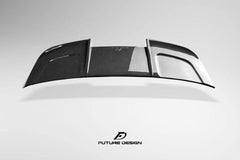 Future Design Blaze Carbon Fiber REAR SPOILER for Audi RS6 C8 2020-2022 - Performance SpeedShop