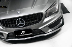 Future Design Carbon 2014-2016 C117 CLA-250 CLA-45 ABS Front Grill Ver.1 - Performance SpeedShop