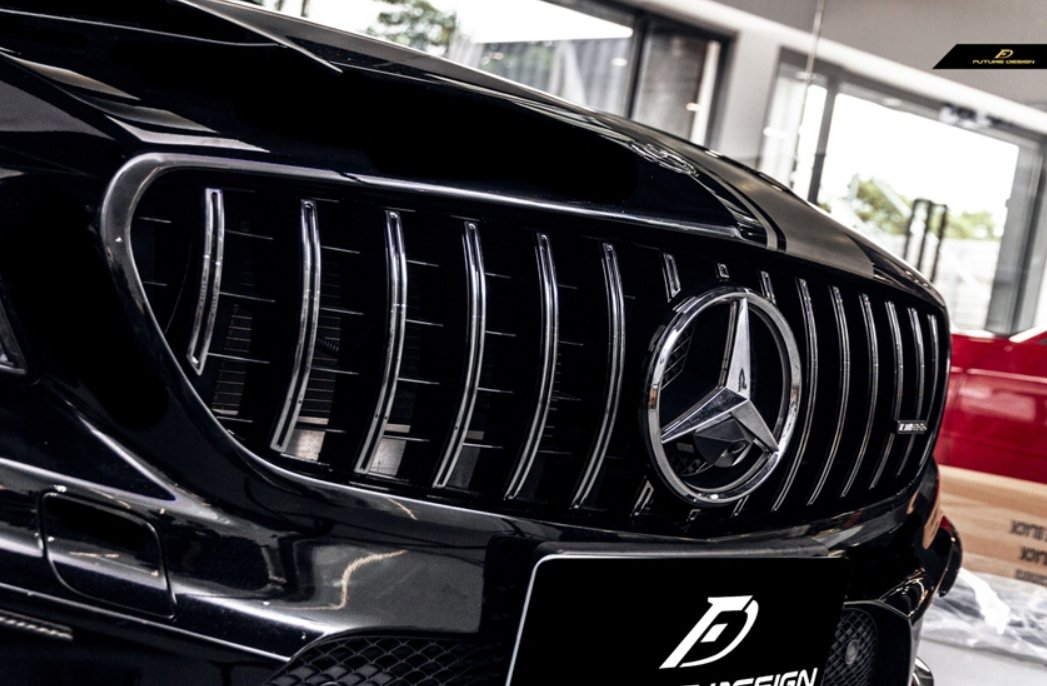 Future Design Carbon 2014-2016 C117 CLA-250 CLA-45 ABS Front Grill Ver.2 - Performance SpeedShop