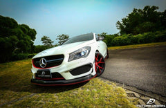 Future Design Carbon 2014-2016 C117 CLA-250 CLA-45 Carbon Fiber Front Lip Ver.4 - Performance SpeedShop
