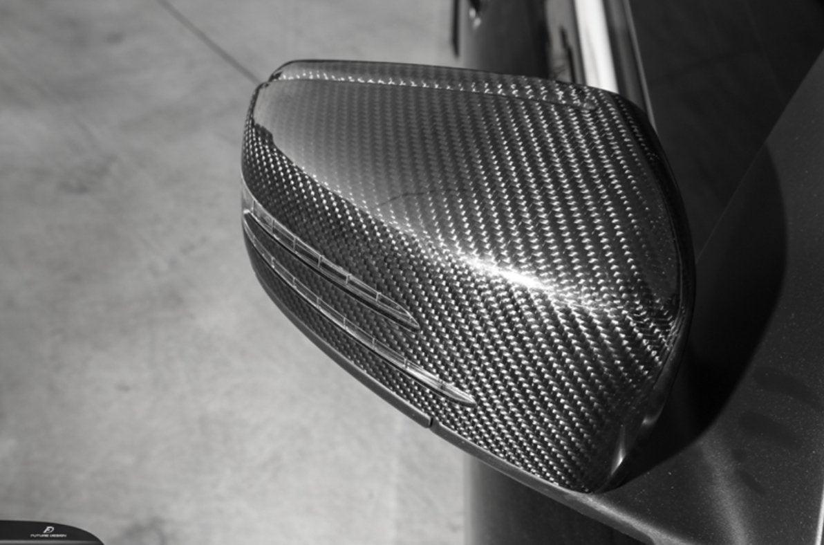 Future Design Carbon 2014-2019 X156 GLA-45 GLA-250 Carbon Fiber Mirror Cover Replacement - Performance SpeedShop