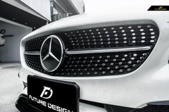 Future Design Carbon 2017-2019 C117 CLA-250 CLA-45 ABS Front Grill Ver.1 - Performance SpeedShop